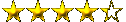 4+/5 stars